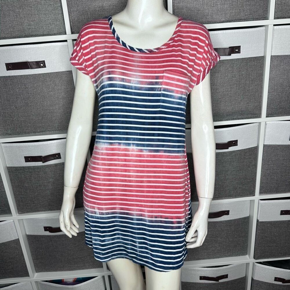 Sandiva Stripe Ombré Dress Size Small